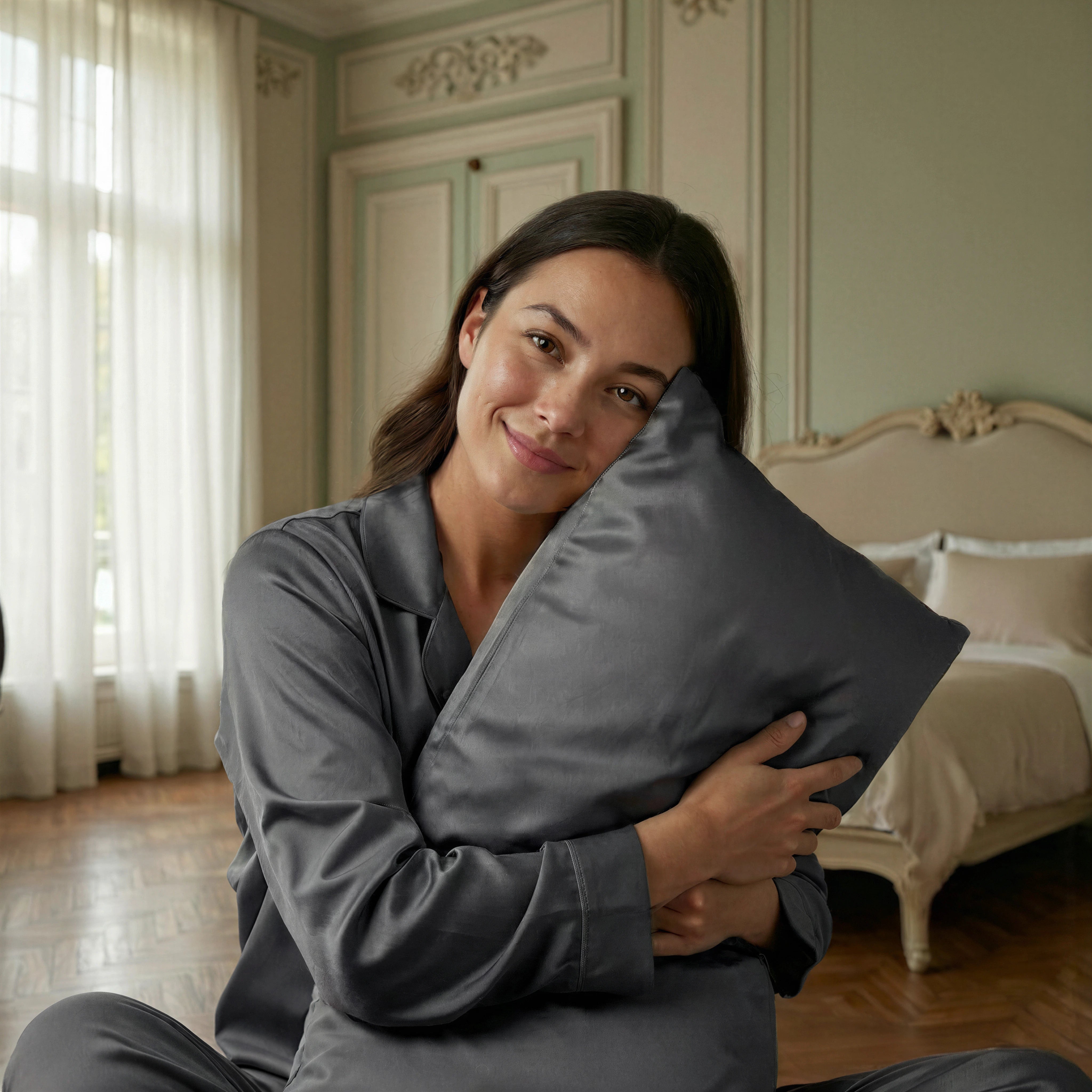 Mulberry Silk Pillowcase - Champagne