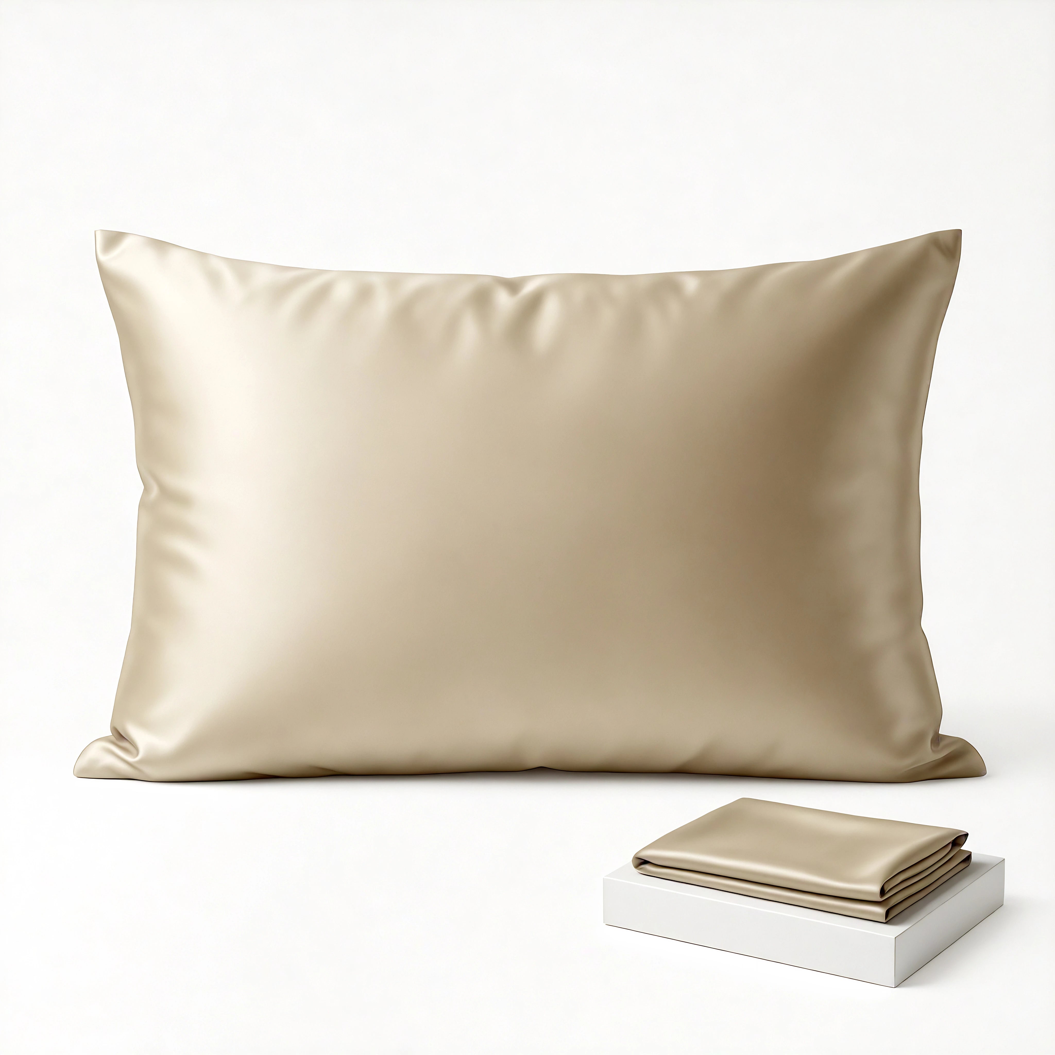 Mulberry Silk Pillowcase - Champagne
