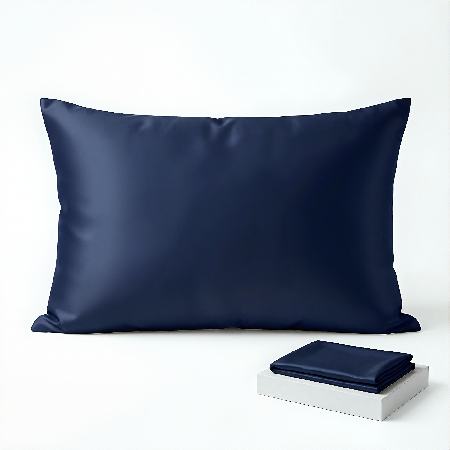 Mulberry Silk Pillowcase - Midnight Blue